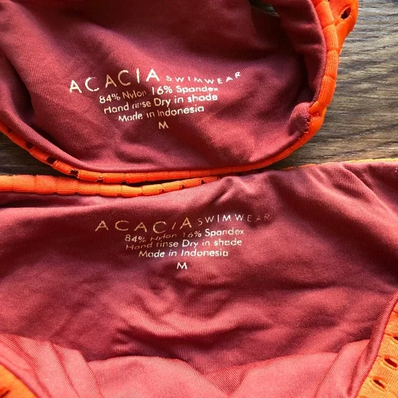 Acacia Honey Lava Red Mesh Set - Picture 3 of 3